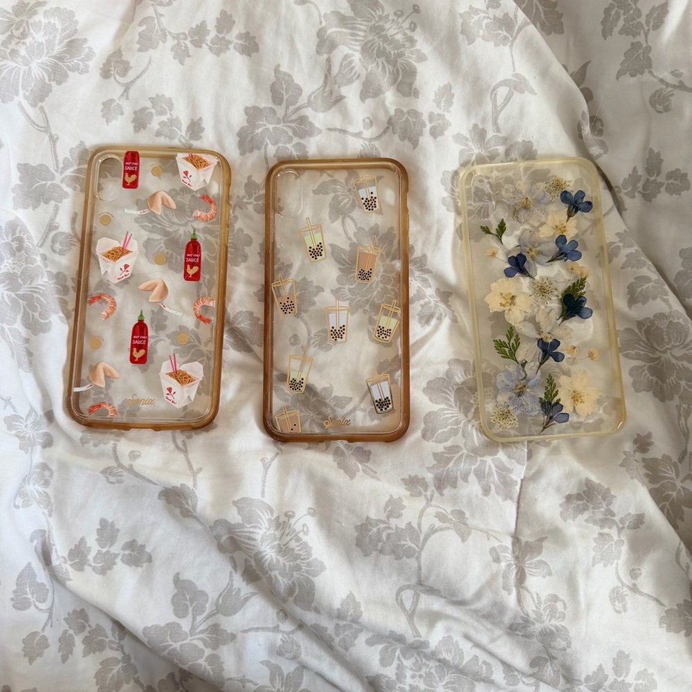 Lot of 3 iPhone XS Max phone Cases Sonix Amazon